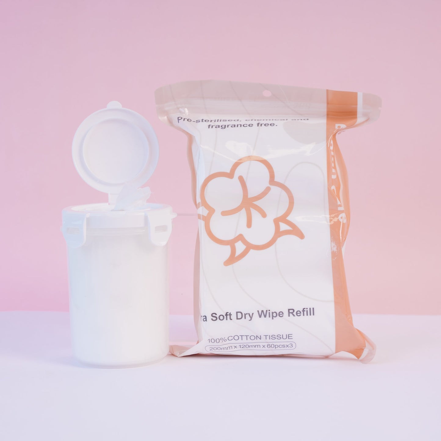 Ibrandfy - Re-heatable Wet + Dry Baby Wipe and Dispenser